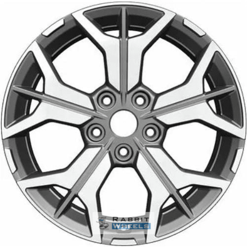 Khomen KNW 1715 7x17 5*112 ET54 DIA57.1 Gray-FP Литой