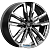 K&K КР014 8x20 5*108 ET39 DIA60.1 Алмаз черный Литой