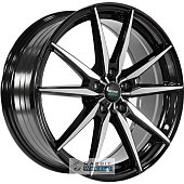 Megami MGM-40 7.5x18 5*108 ET47 DIA60.1 BKF Литой