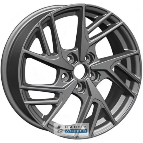 Khomen KHW 1722 6.5x17 5*108 ET33 DIA60.1 Gray Литой