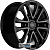 Khomen KNW 1805 7.5x18 6*139.7 ET25 DIA106.1 Black Литой