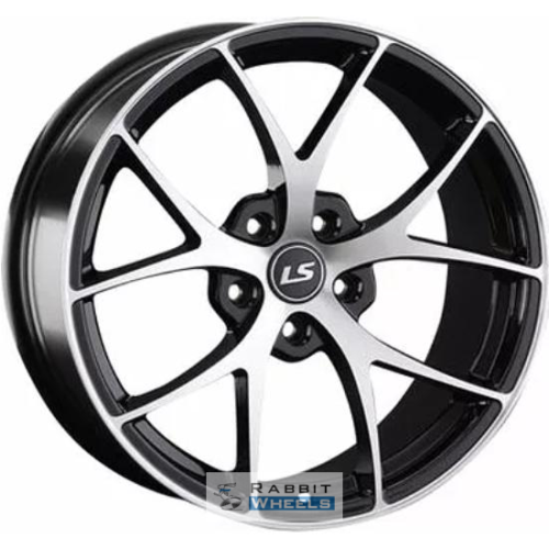 LS 845 8.5x18 5*114.3 ET35 DIA67.1 BKF Литой