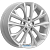 K&K КР012 7x18 5*108 ET38 DIA60.1 Elite silver Литой