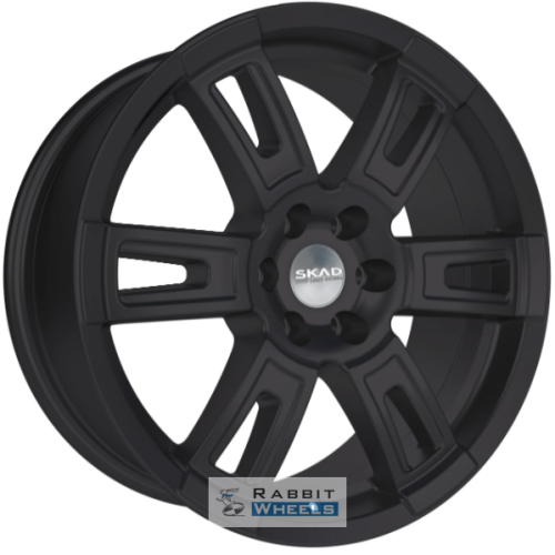 Скад Тор 8x18 6*139.7 ET25 DIA106.1 Черный бархат Литой