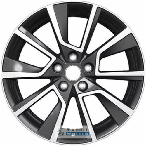 Khomen KNW 1802 7x18 5*114.3 ET50 DIA54.1 Black-FP Литой