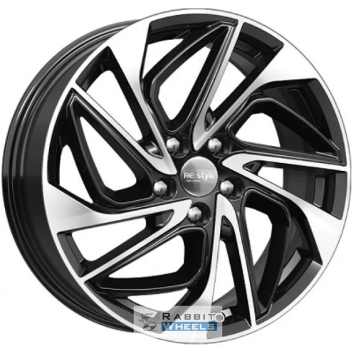 K&K КС883 7x18 5*112 ET43 DIA57.1 Алмаз черный SK Литой