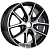 Alcasta M59 6.5x16 5*108 ET45 DIA63.3 BKF Литой