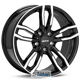 Alutec Drive 8x18 5*120 ET30 DIA72.6 Diamond Black Front Polished Литой