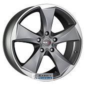 MAK Raptor 5 9.5x20 5*114.3 ET35 DIA76.1 Graphite Mirror Face Литой