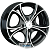 LS 393 7.5x17 5*114.3 ET45 DIA73.1 BKF Литой