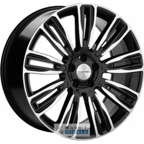 Khomen KNW 2004 8.5x20 5*120 ET45 DIA72.6 Black-FP Литой