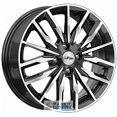 iFree Миконос 6x16 5*100 ET38 DIA57.1 Блэк Джек Литой