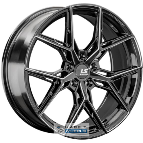 LS FlowForming RC82 9x21 5*114.3 ET30 DIA60.1 BK+SSF Литой