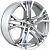 RST R029 8.5x19 5*120 ET30 DIA66.1 Silver Литой
