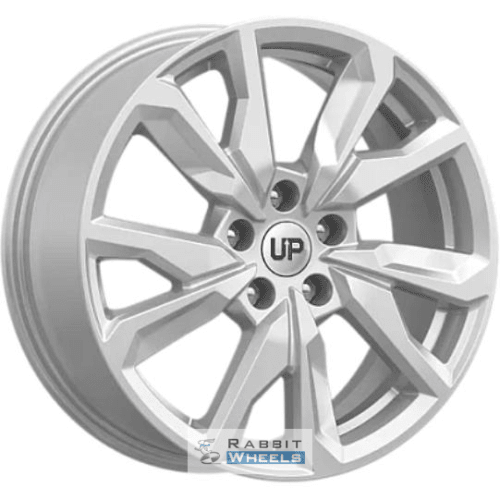 Wheels UP UP114 7x17 5*114.3 ET45 DIA66.1 Silver Classic Литой