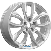 K&K КР001 7x18 5*112 ET43 DIA57.1 Elite silver Литой