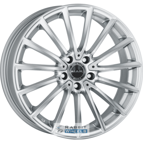 MAK Komet 8x18 5*112 ET48 DIA66.6 Silver Литой