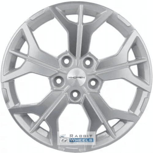 Khomen KNW 1715 7x17 5*112 ET54 DIA57.1 F-Silver-FP Литой