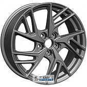 Khomen KHW 1722 6.5x17 5*112 ET38 DIA57.1 Black Литой