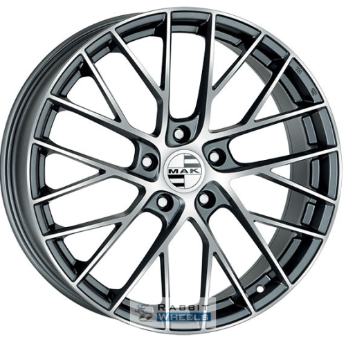MAK Monaco-D 11x20 5*130 ET66 DIA71.6 Gunmetal Mirror Face Литой