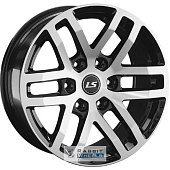 LS 1279 9x18 6*139.7 ET30 DIA100.1 BKF Литой