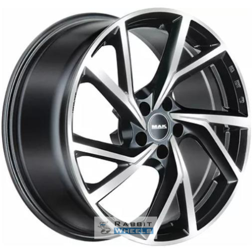 MAK Kassel 7.5x18 5*114.3 ET38 DIA76.1 Black mirror Литой