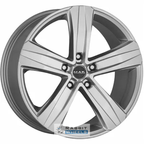 MAK Stone 5 3 7x17 5*160 ET60 DIA65.1 Silver Литой