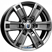 K&K R-7 Рольф 7.5x17 6*114.3 ET39 DIA67.1 Дарк платинум Литой