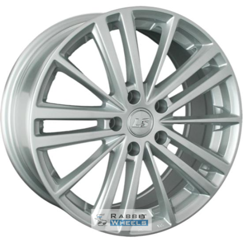 LS 755 7.5x17 5*114.3 ET45 DIA73.1 Silver Литой