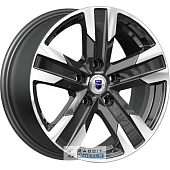 K&K Висмут 7x16 5*110 ET45 DIA67.1 Алмаз черный Литой