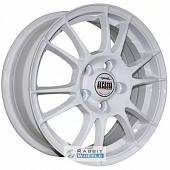 Alcasta M20 7.5x18 5*114.3 ET50 DIA64.1 White Литой