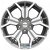 Carwel Виви 6.5x17 4*100 ET41 DIA60.1 SB Литой