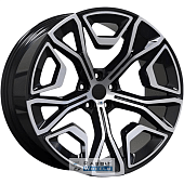 BMW NEW 918M1 10x21 5*112 ET30 DIA66.6 Gloss Black Face Кованый