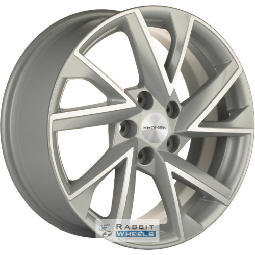 Khomen KHW 1714 7x17 5*114.3 ET48.5 DIA67.1 F-Silver-FP Литой