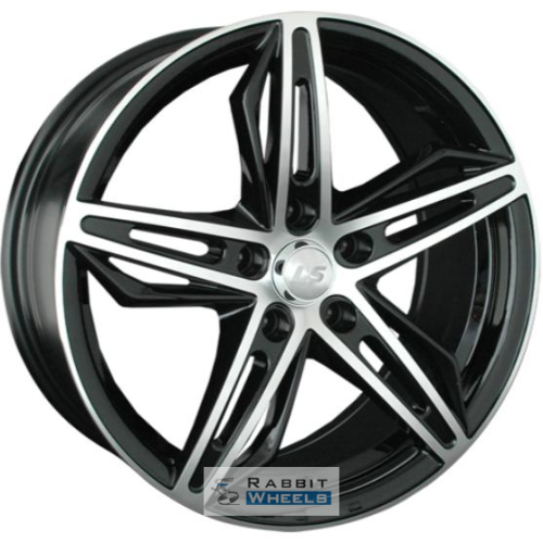LS 756 7.5x17 5*114.3 ET45 DIA73.1 BKF Литой
