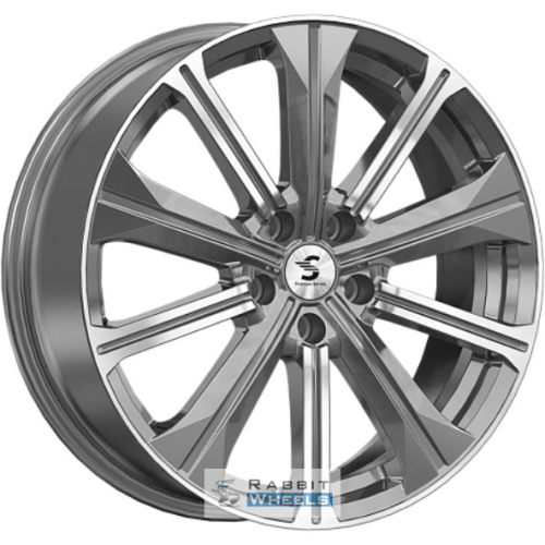 Скад КР013 7x19 5*108 ET36 DIA65.1 Diamond gloss graphite Литой