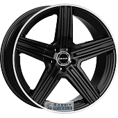 MAK Lewis 9x19 5*112 ET30 DIA66.6 Gloss Black Mirror Ring Литой