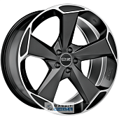 OZ Aspen HLT 9.5x20 5*108 ET36 DIA63.3 Matt Black + Diamond Cut Литой