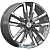 K&K КР014 8x20 5*114.3 ET45 DIA66.1 Diamond gloss graphite Литой