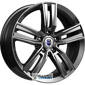 K&K Танаис 7x18 5*115 ET44 DIA70.1 Дарк платинум Литой