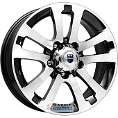 K&K Сахара-Patriot 7x18 5*139.7 ET35 DIA108.6 Алмаз черный Литой