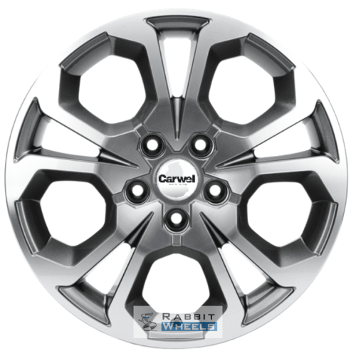 Khomen KNW 1711 6.5x17 5*114.3 ET50 DIA66.1 Gray-FP Литой