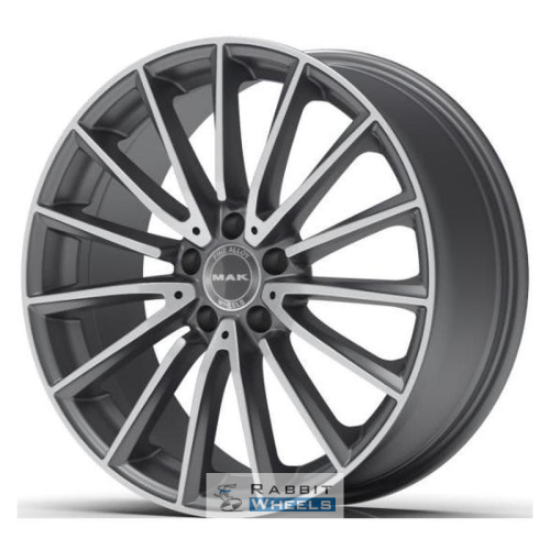 MAK Komet 9x19 5*112 ET30 DIA66.6 Gunmetal Mirror Face Литой