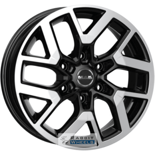 MAK Gravel 7.5x17 6*139.7 ET33 DIA100.1 Black mirror Литой