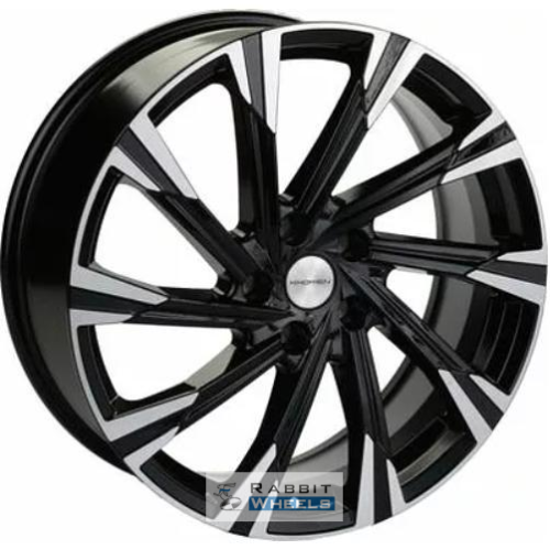 Khomen KHW 1901 7.5x19 5*112 ET32 DIA66.6 Black-FP Литой