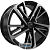 Khomen KHW 1815 8x18 5*114.3 ET40 DIA67.1 Black-FP Литой