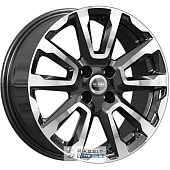 K&K КС1026 6.5x16 4*100 ET41 DIA60.1 Сильвер Литой