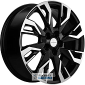 Khomen KNW 1809 7x18 5*110 ET50 DIA63.3 Black-FP Литой