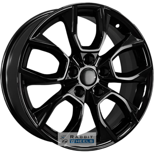 Khomen KHW 1713 7x17 5*110 ET46 DIA63.3 Black Литой