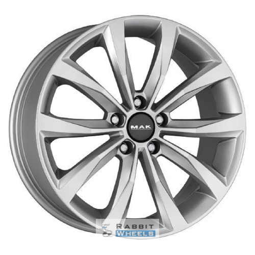 MAK Wolf 6.5x16 5*114.3 ET50 DIA66.1 Silver Литой